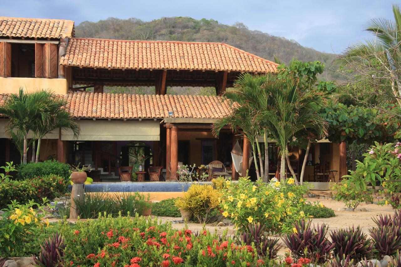 Casa Las Piedras Bed & Breakfast Troncones Bagian luar foto
