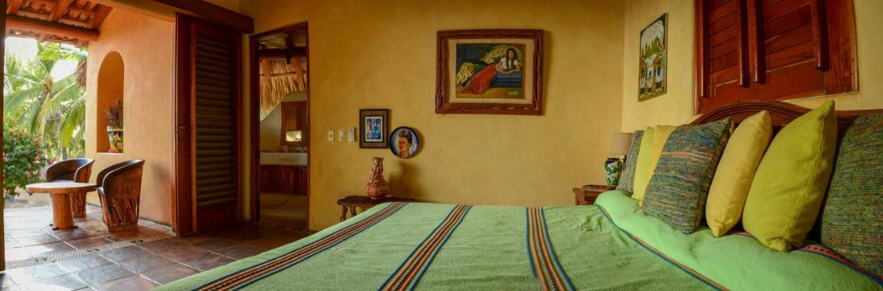 Casa Las Piedras Bed & Breakfast Troncones Bagian luar foto